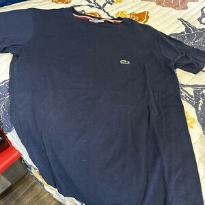 Lacoste Men's Dark Blue Short Sleeve Tee